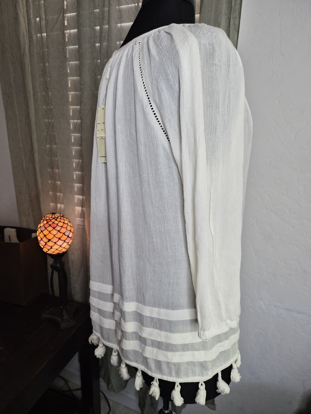 Antilia Femme Bohemian Blouse #0186 - Picture 6 of 8